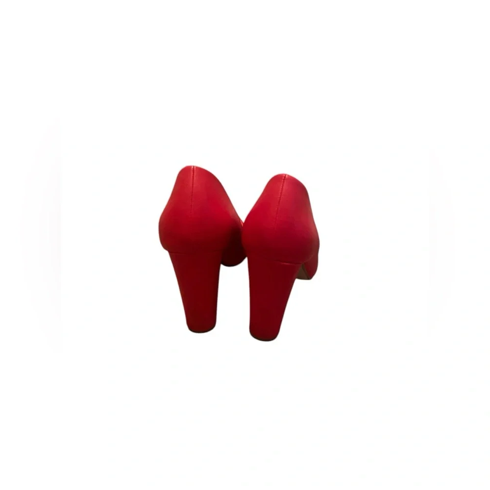 Not just A Pump red block heels